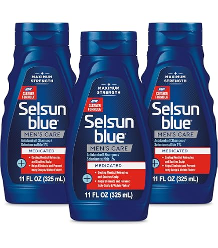 【新品】selsun シャンプー ３本セット Amazon.com: 3 Set Selsun Blue Naturals Itchy Dry Scalp Anti